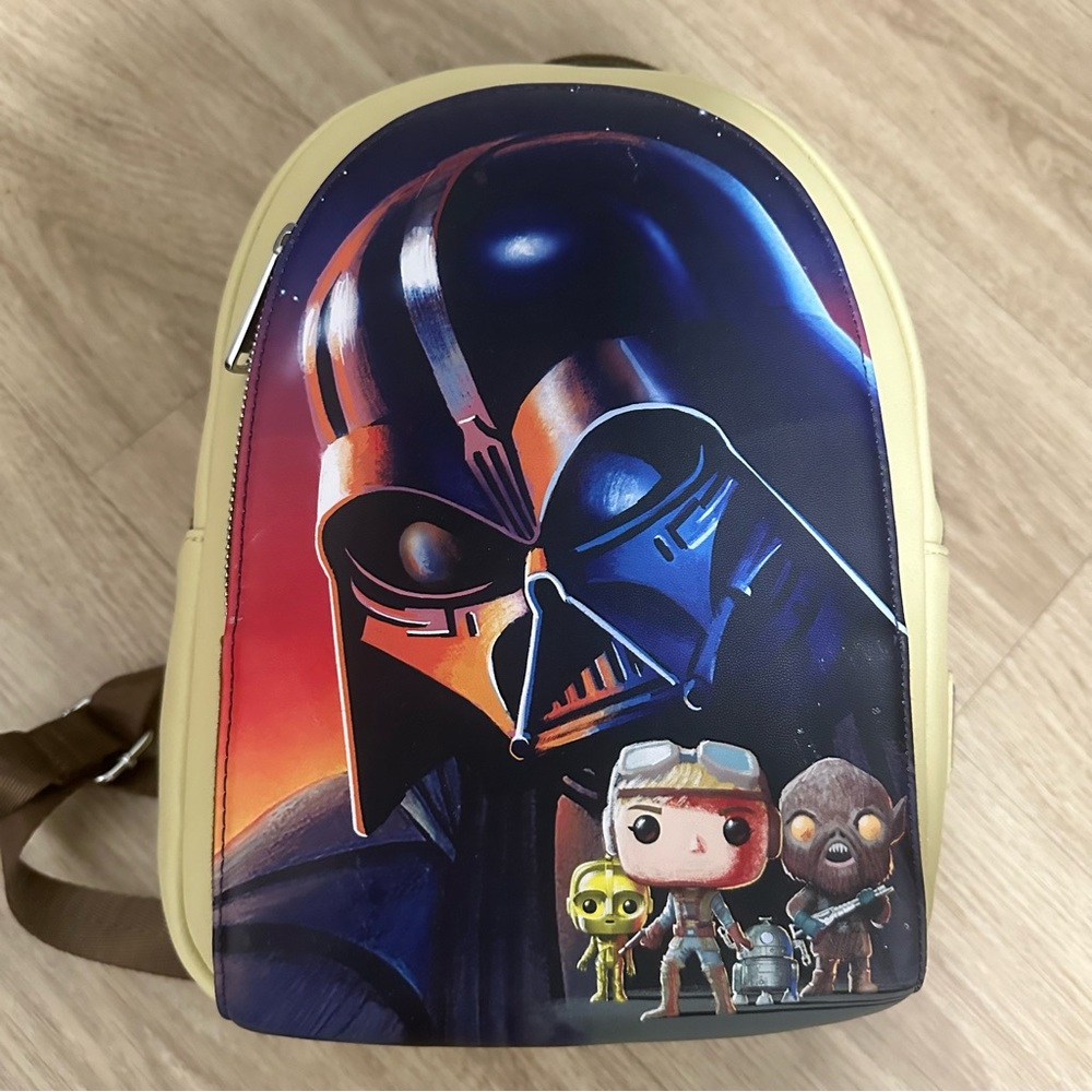 Loungefly Disney Parks Star Wars Funko Pop Darth Vader Mini Backpack